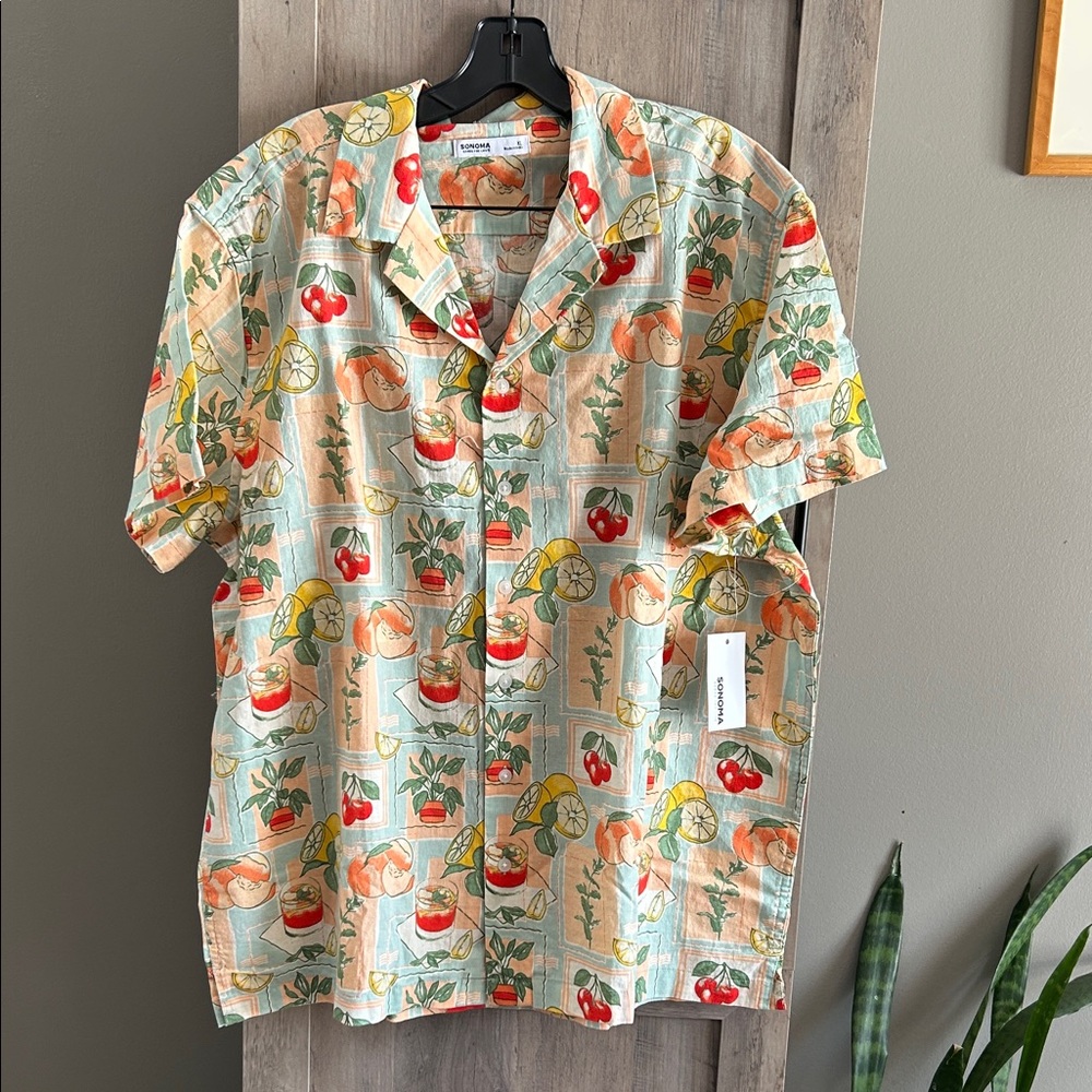 Linen button down shirt - Picture 2 of 3